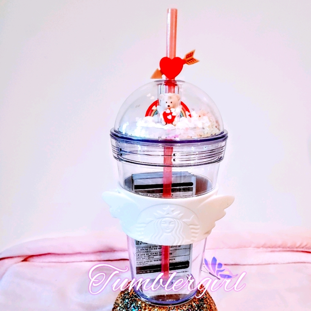 ❗SOLD❗Starbucks Bearista Bear Love Dome Tumble